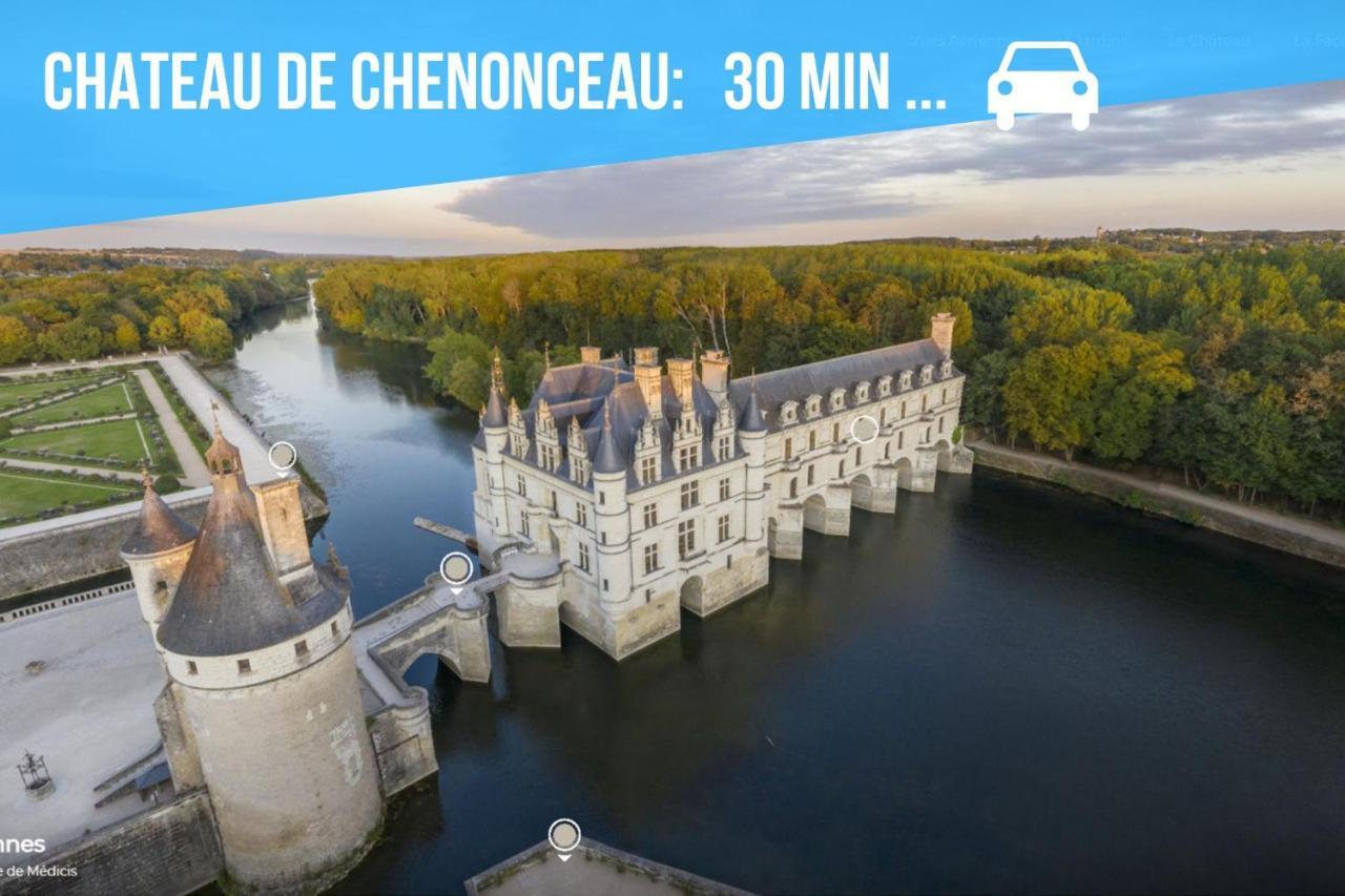 Saint-Claude-de-Diray Caporizon-Le Coffre Fort-Le Clos De Chambord 빌라 외부 사진